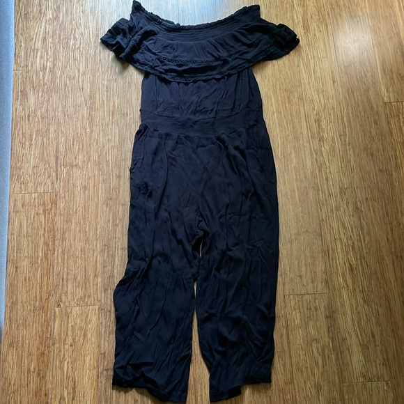Sofia Jeans Black Romper - Picture 1 of 3